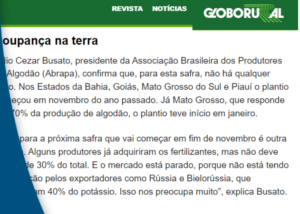 Como economizar fertilizante? Na falta do insumo, agro busca alternativas