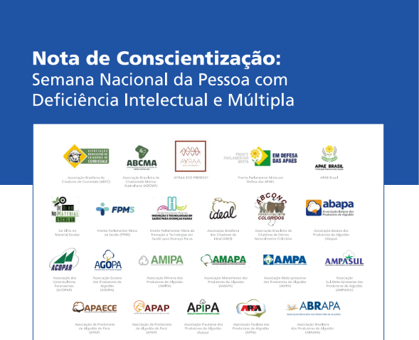 Na Semana da Pessoa com Deficiência, Abrapa destaca MP das Blusinhas como oportunidade para avançar em políticas públicas de sustentabilidade e redução dos microplásticos